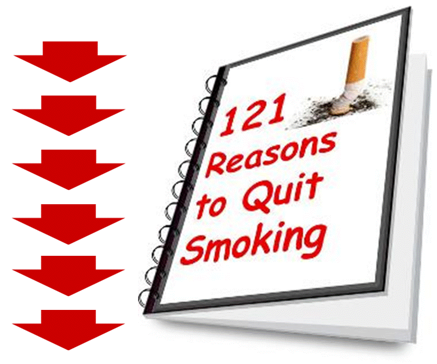 121 reasons to quit smoking